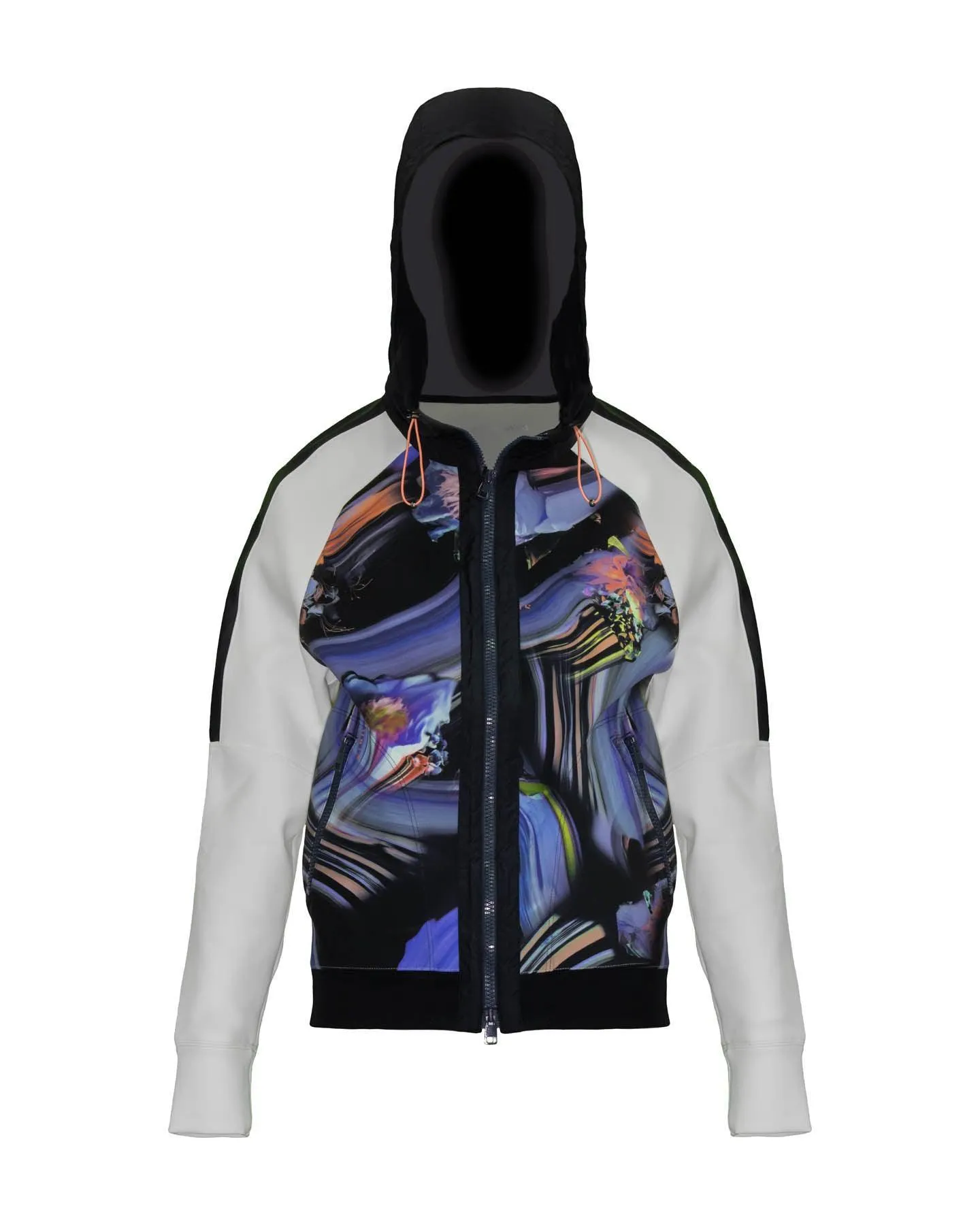 Abstract Splash Hoodie