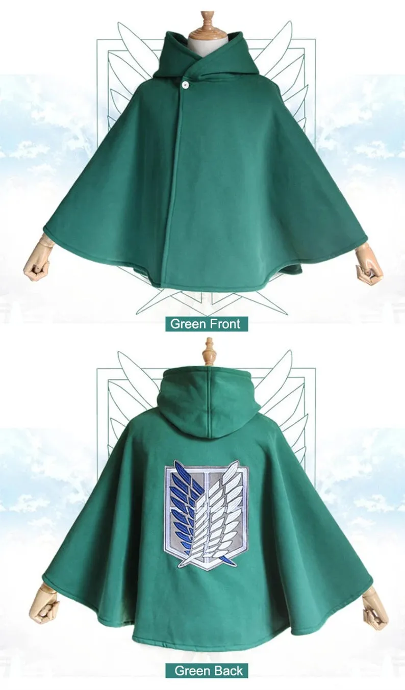 Cloak Survey Corps Cosplay Attack on Titan