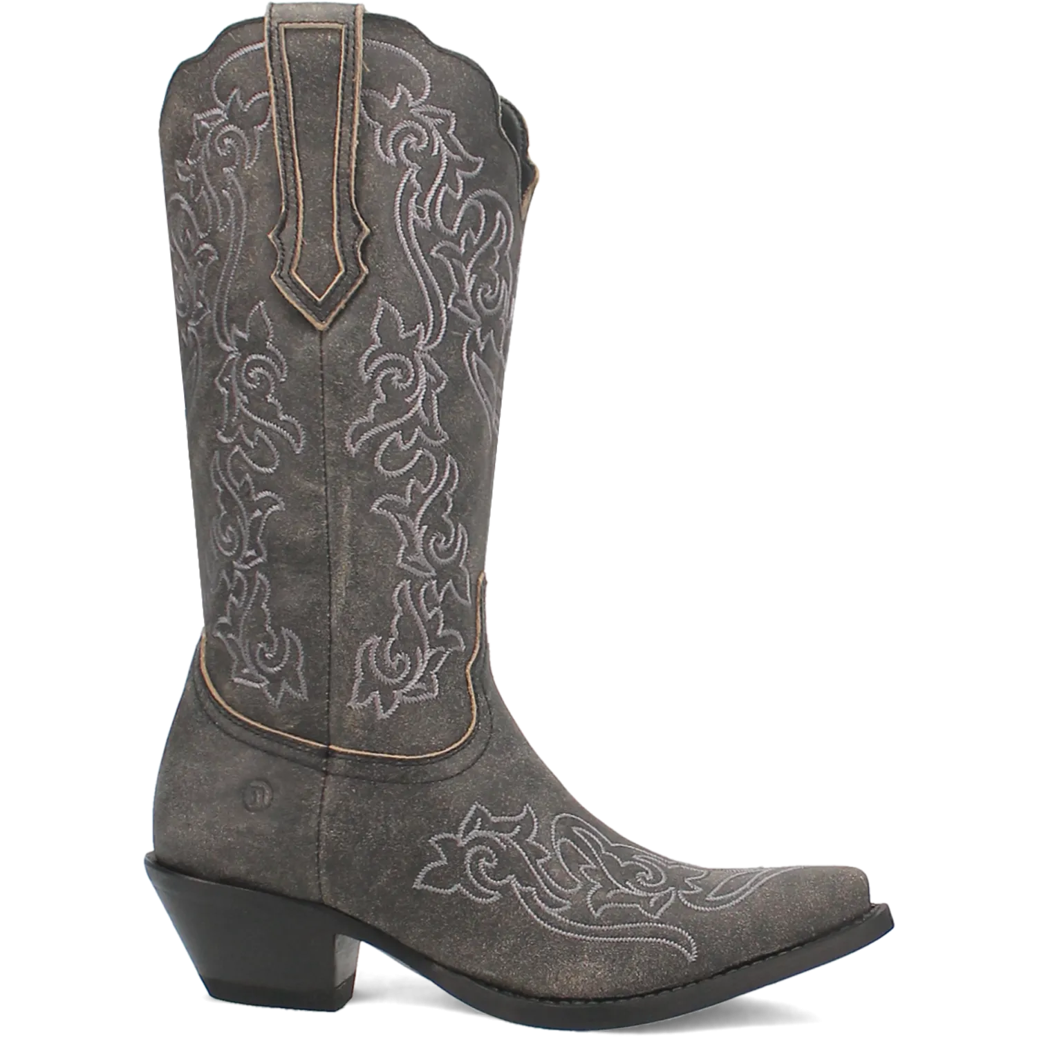 Flirty N' Fun Black Leather Boots (DS)