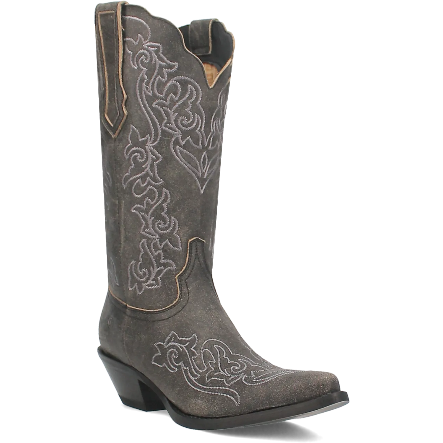 Flirty N' Fun Black Leather Boots (DS)