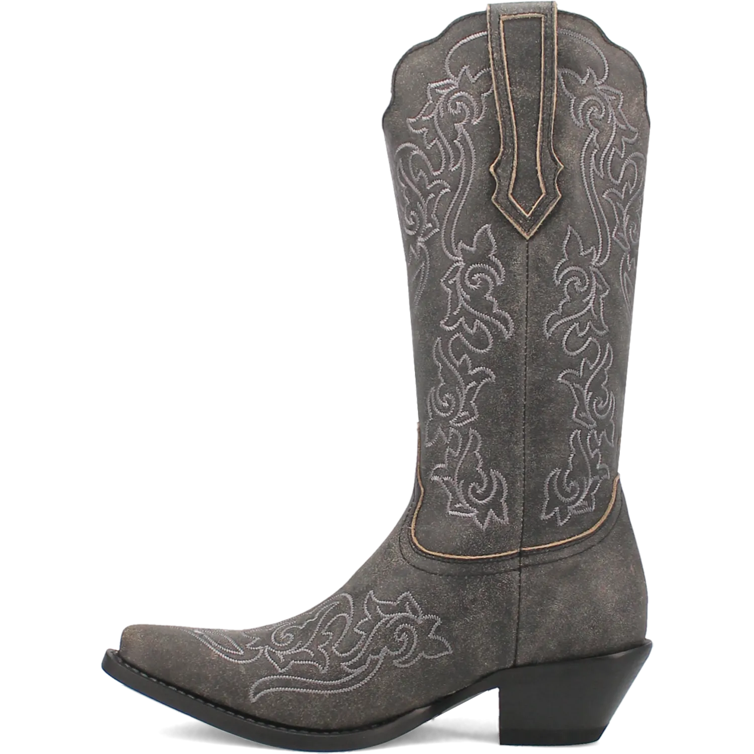 Flirty N' Fun Black Leather Boots (DS)