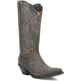Flirty N' Fun Black Leather Boots (DS)