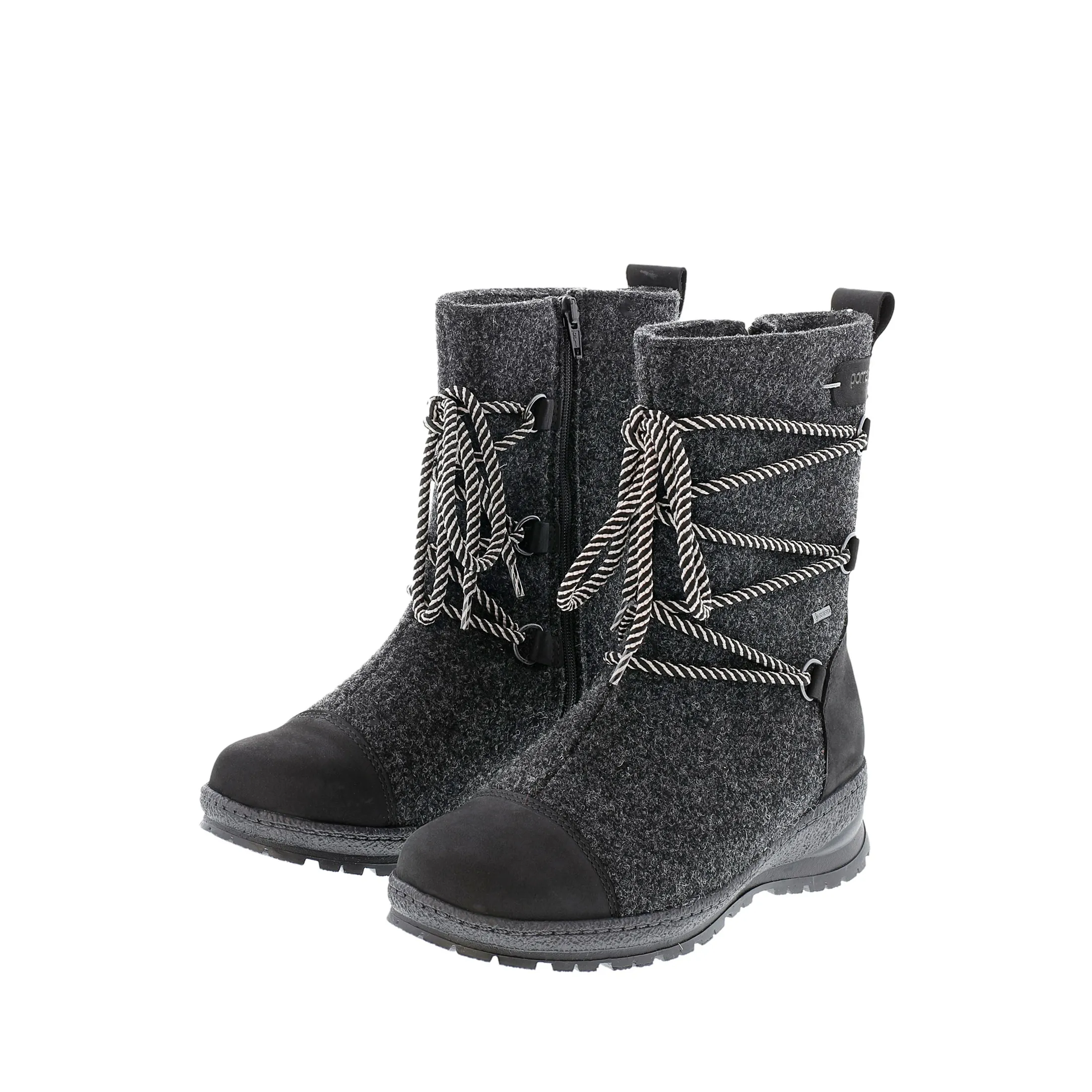 Pomar Women&#x27;s Koli XW GORE-TEX® Felt Boots Granite/Black | Buy Pomar Women&#x27;s Koli XW GORE-TEX® Felt Boots Granite/Black here | Outnorth