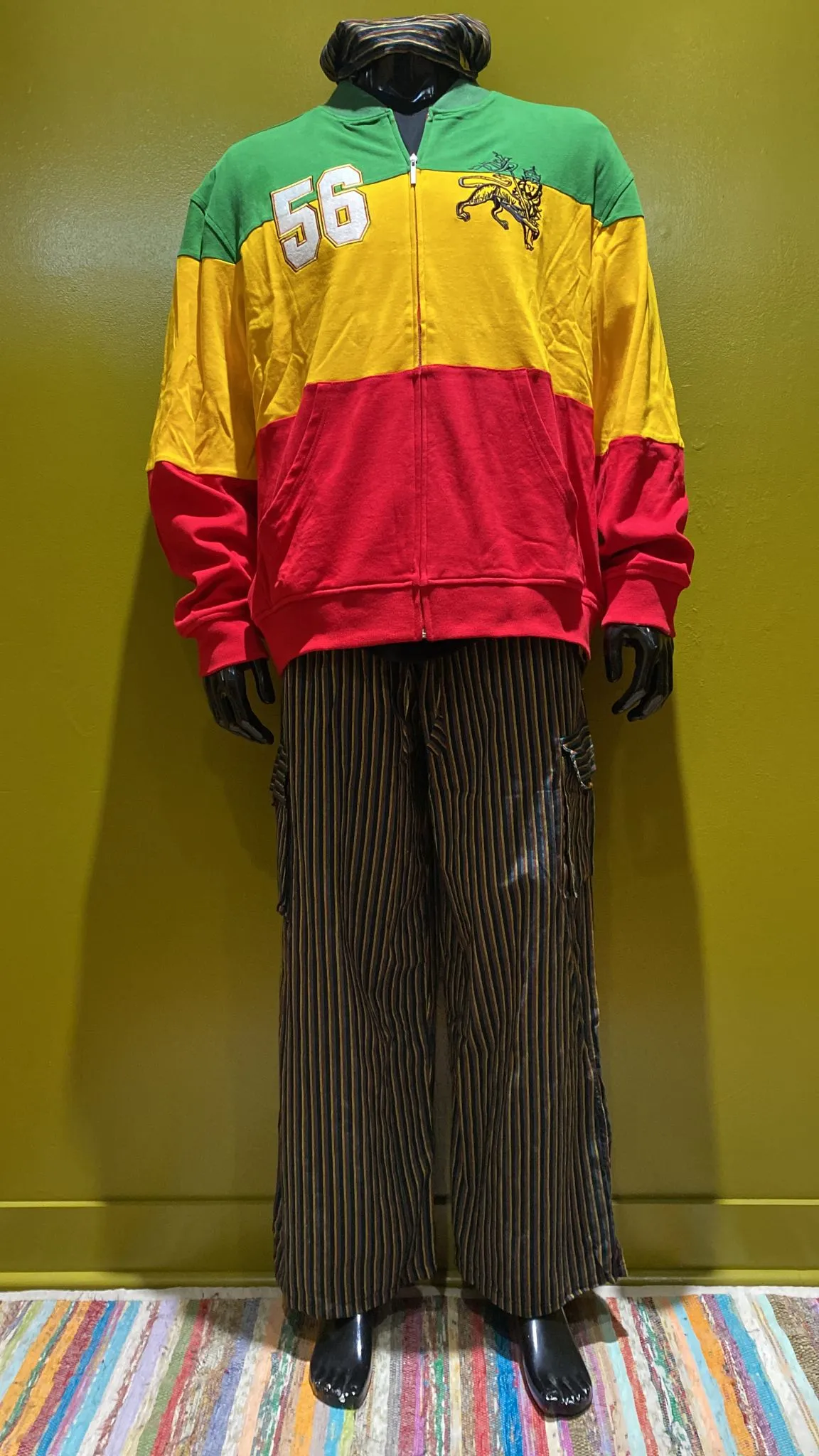 Rasta Jacket - Bob Marley Lion Of Judah
