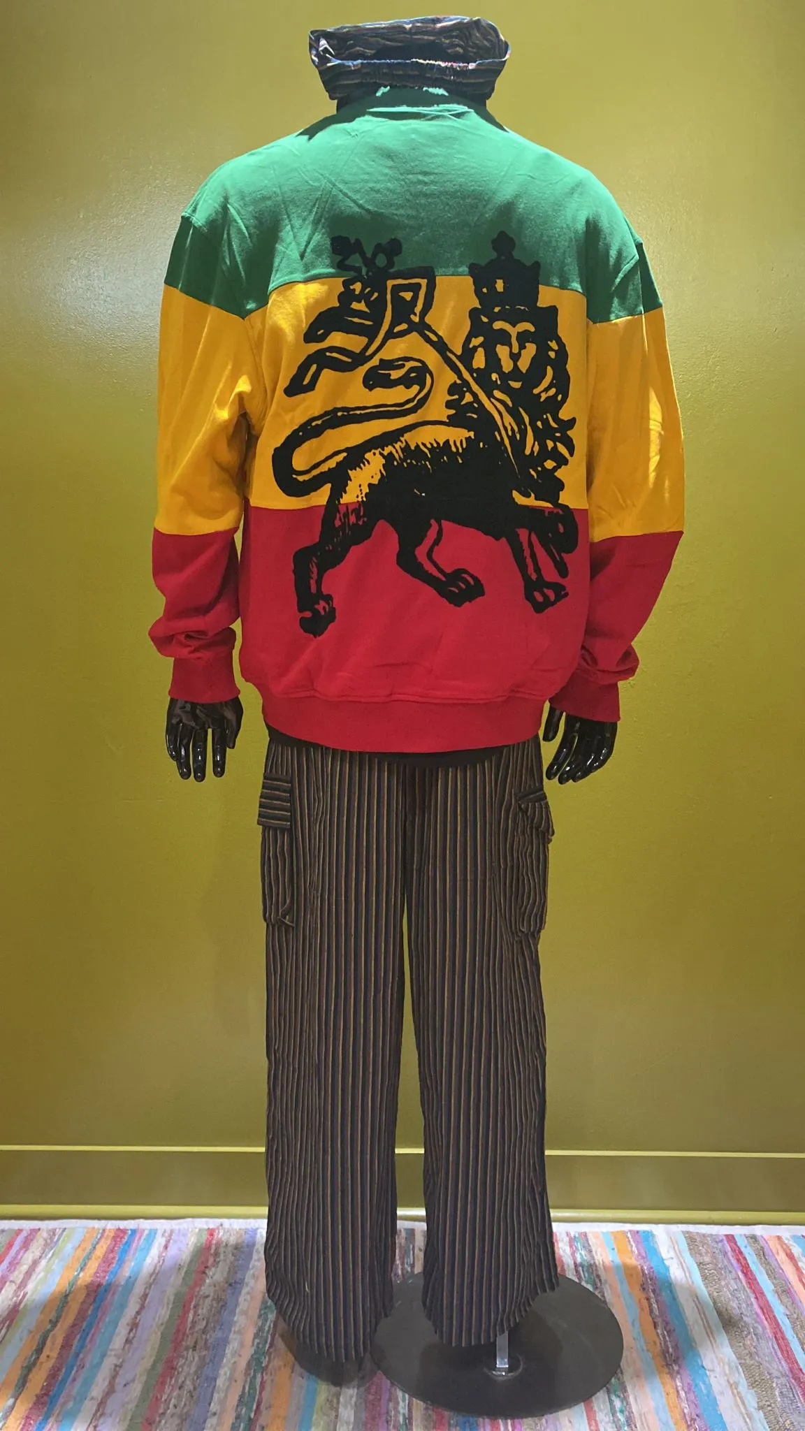 Rasta Jacket - Bob Marley Lion Of Judah