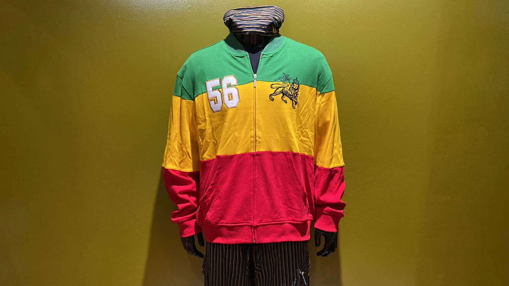 Rasta Jacket - Bob Marley Lion Of Judah