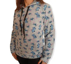 Women Hoodie Sweatshirt - Grey3